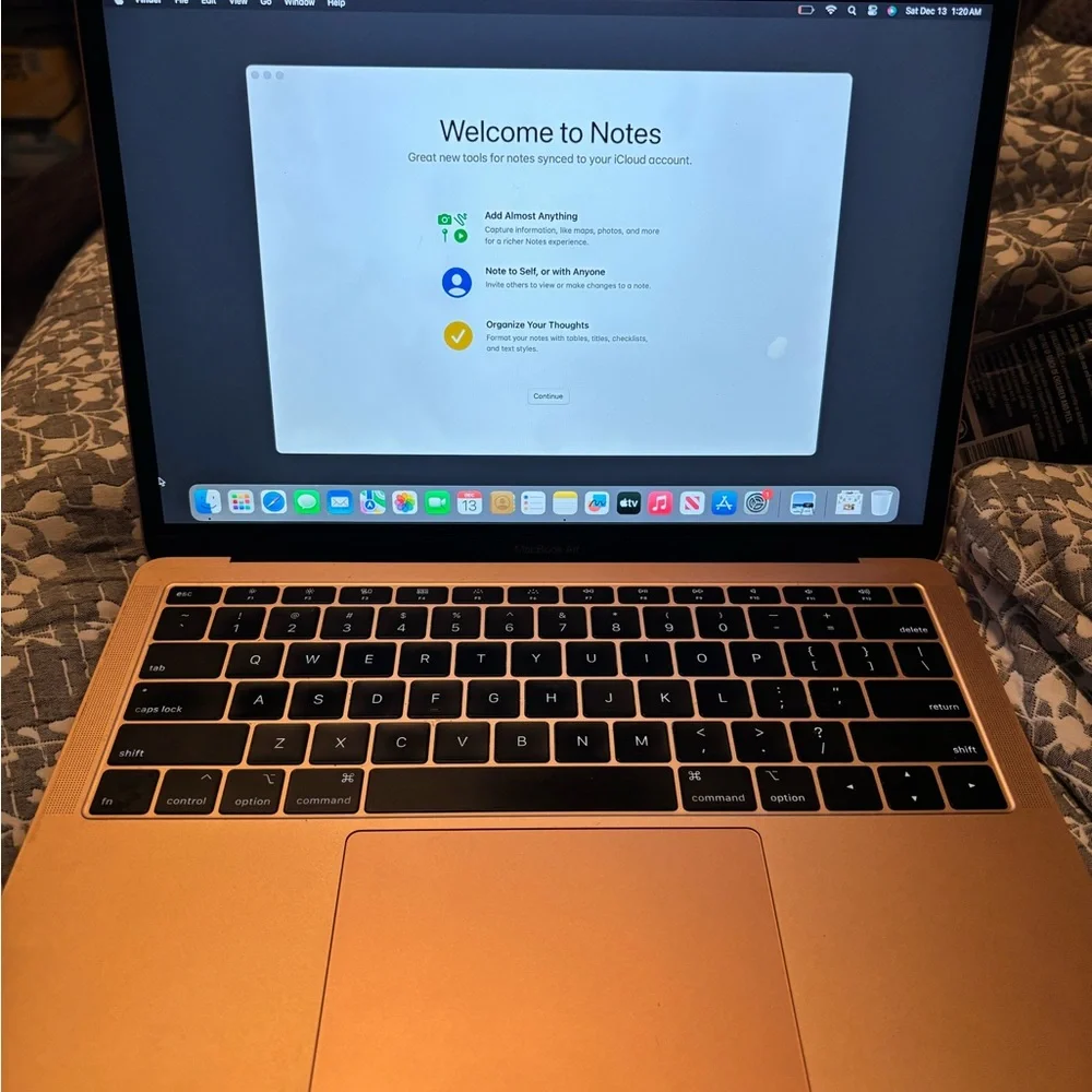 MacBook Air 2018 Gold 13in 256gb